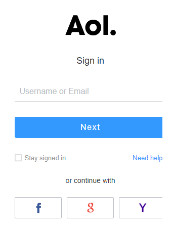 AOL profile